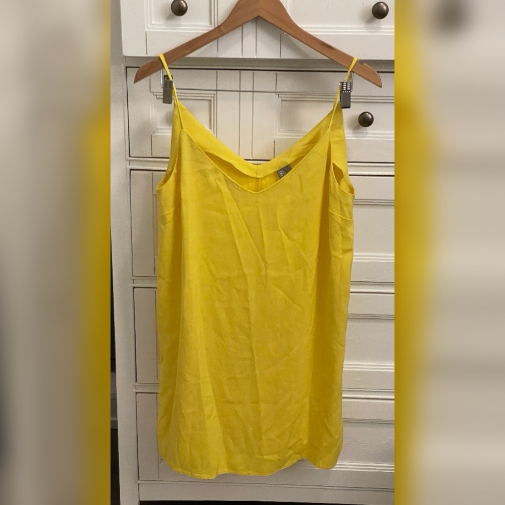 ASOS Yellow Sleeveless Dress